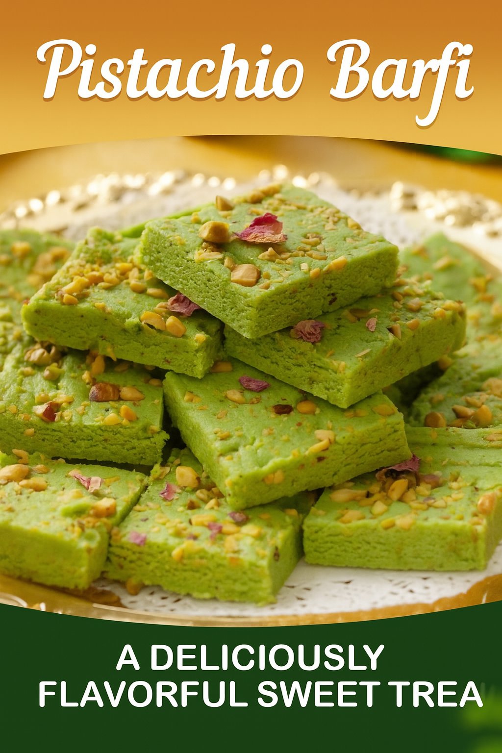 Pistachio Barfi (Petaly)